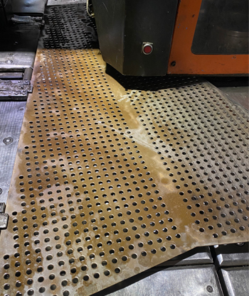 Aluminum CNC Punching Job Works